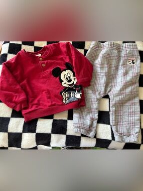 6/12 month Mickey Mouse Disney outfit